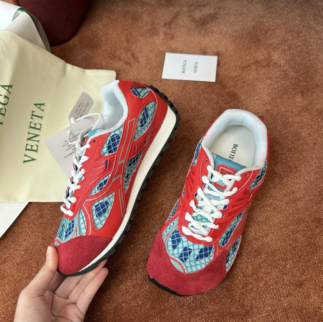 BTGA Turquoise/Cherry
