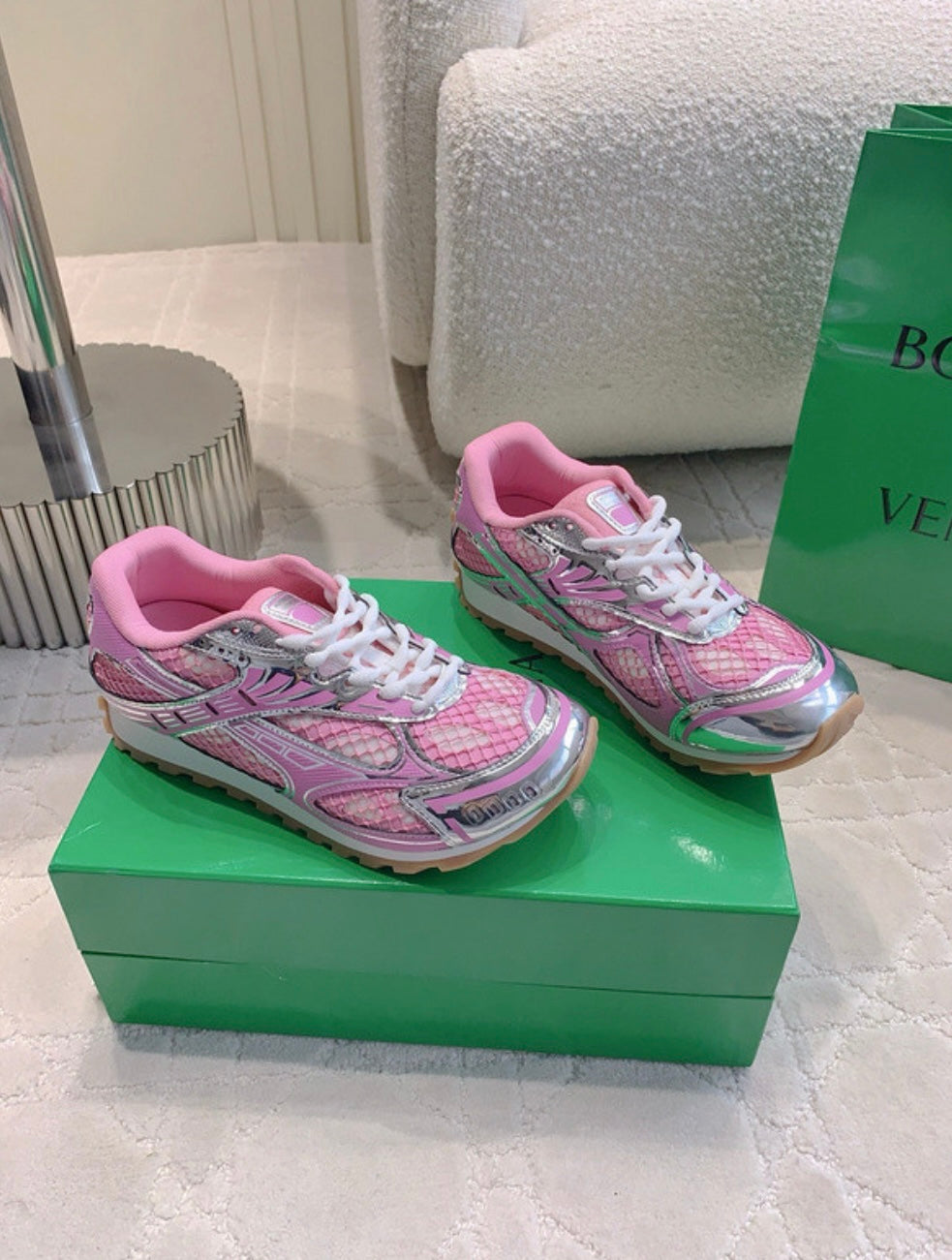 BTGA Pink/Silver
