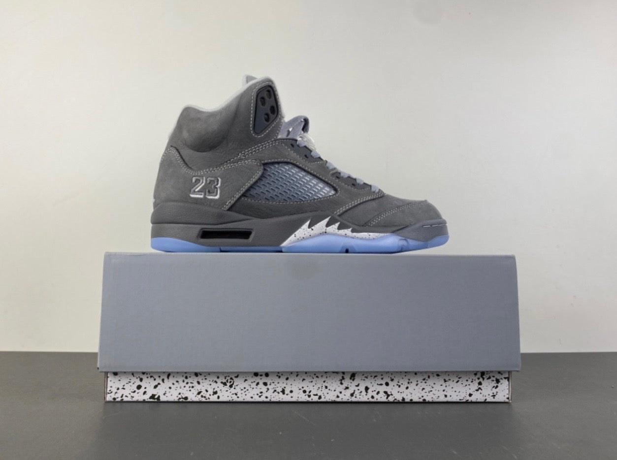 AJ 5 "Wolf Grey"