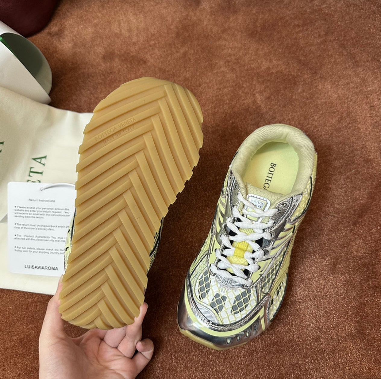 BTGA Yellow/Silver
