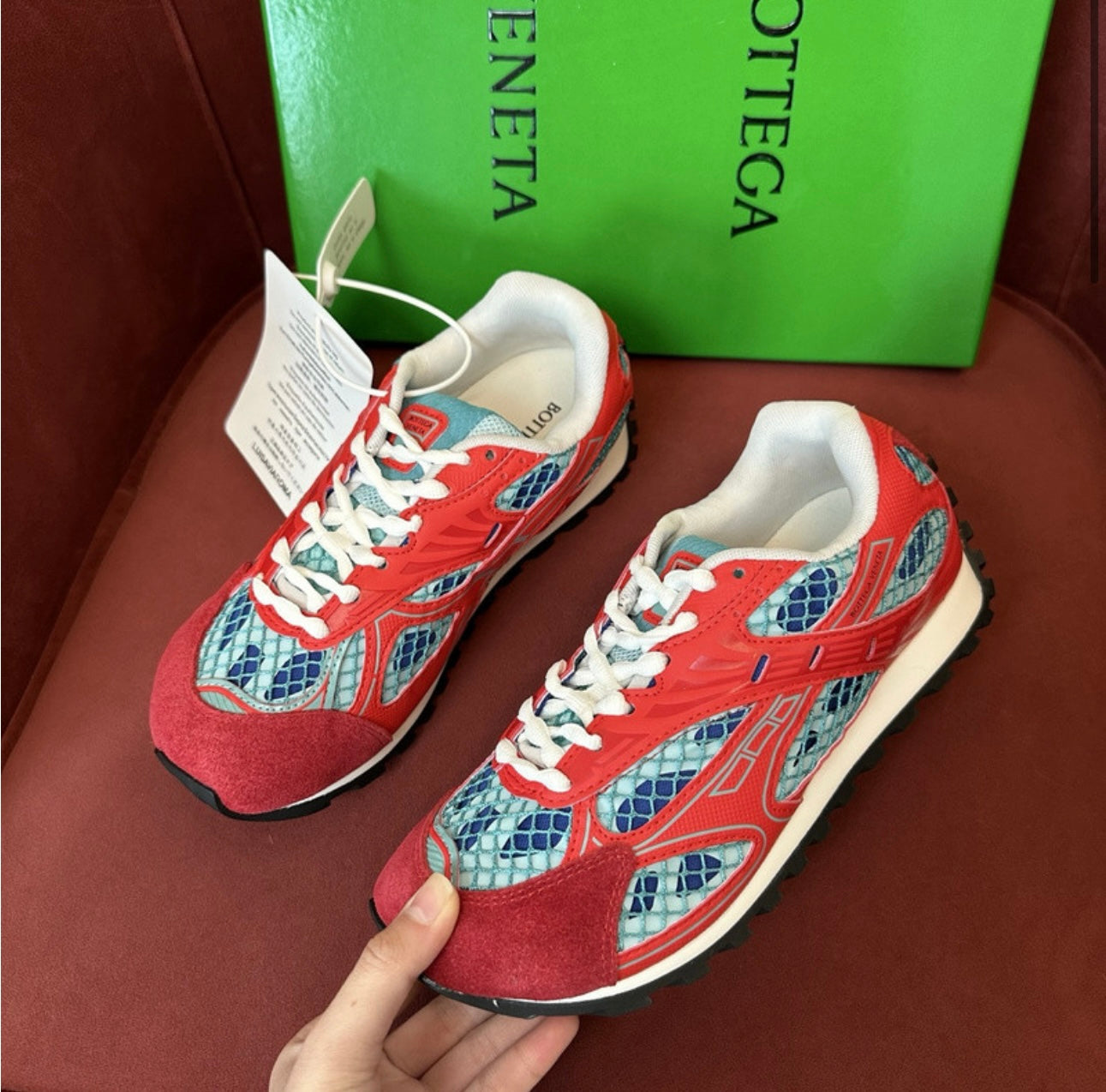 BTGA Turquoise/Cherry