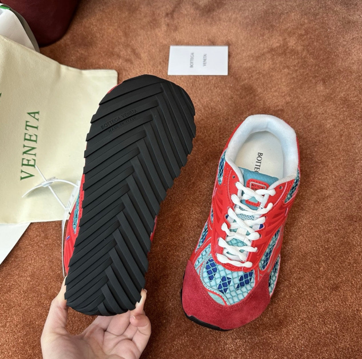 BTGA Turquoise/Cherry