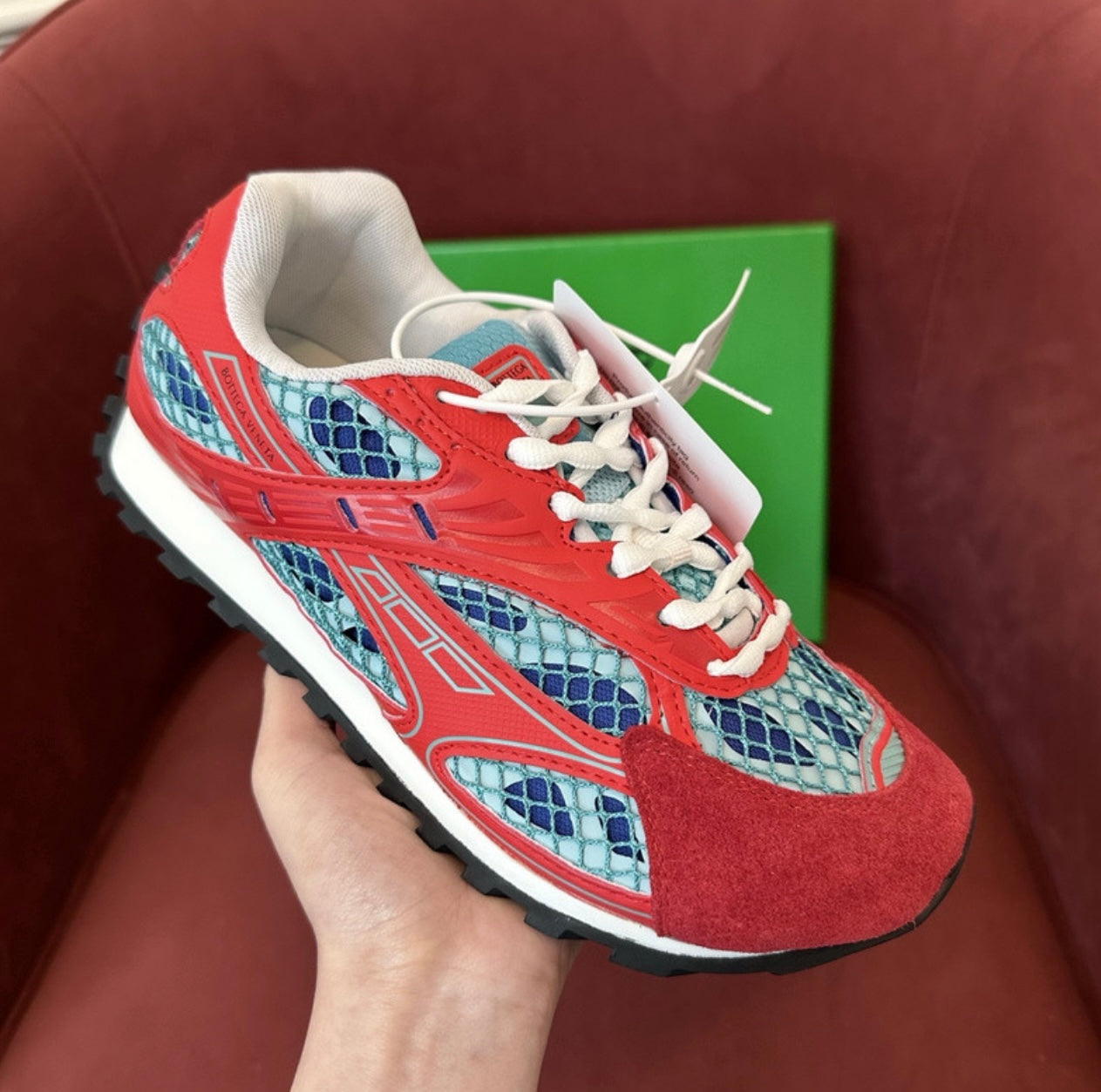 BTGA Turquoise/Cherry