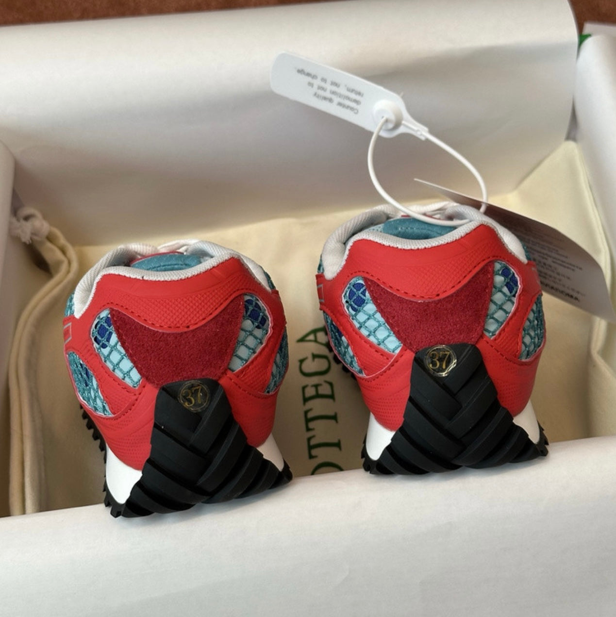 BTGA Turquoise/Cherry