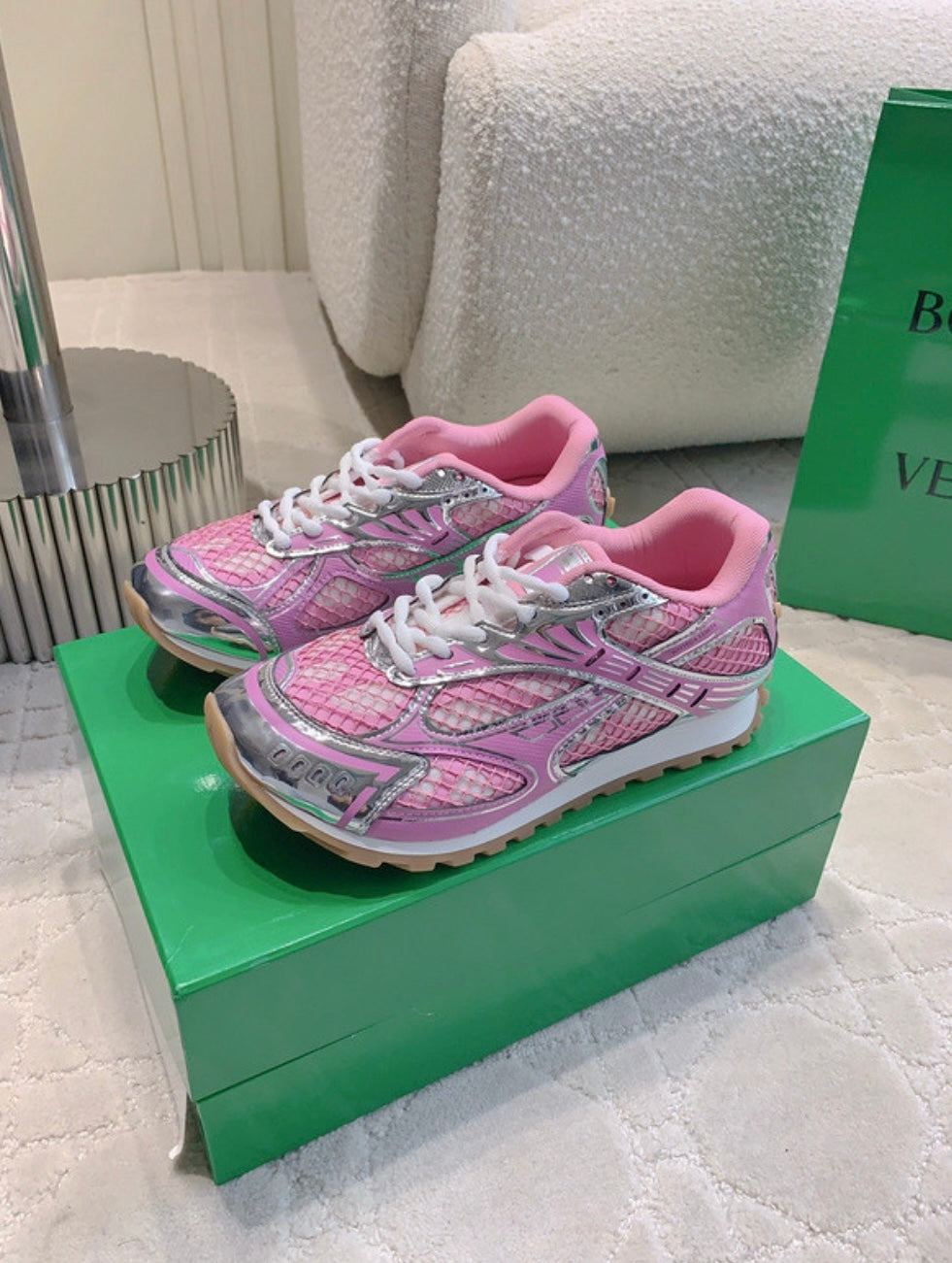 BTGA Pink/Silver
