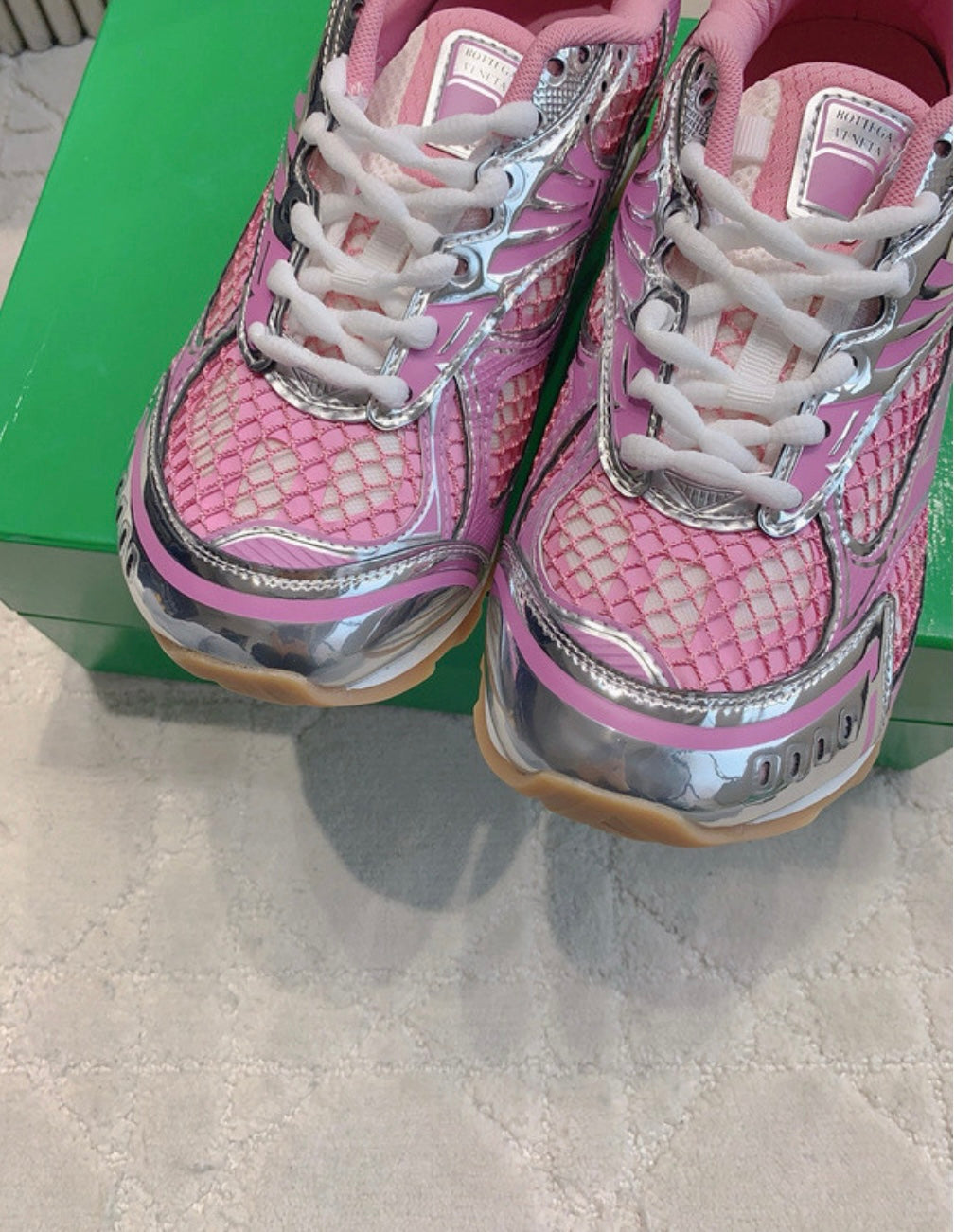 BTGA Pink/Silver