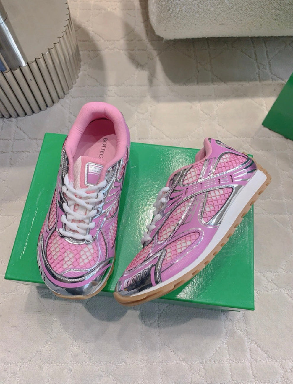 BTGA Pink/Silver