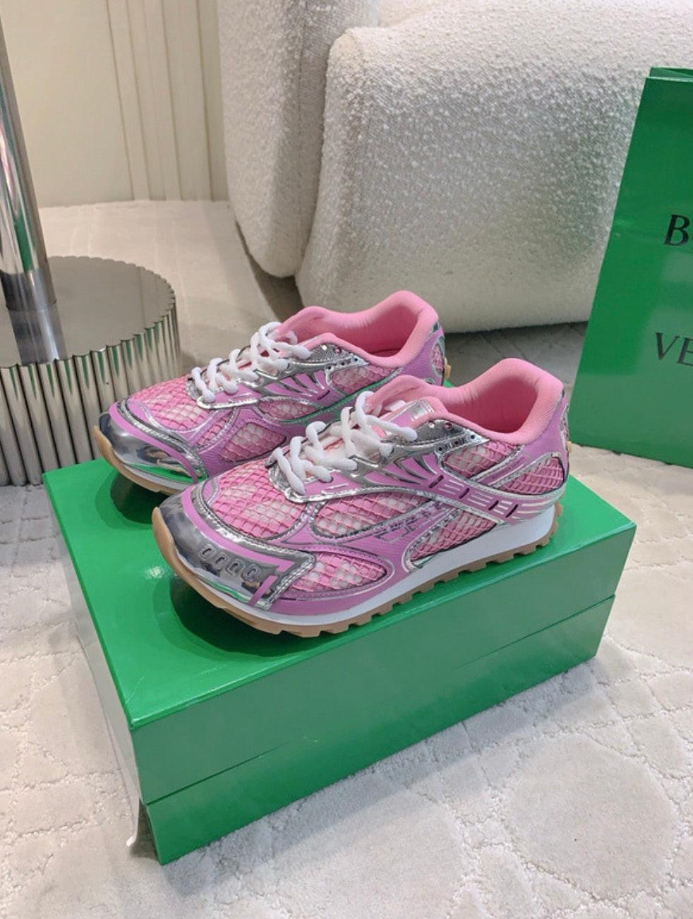 BTGA Pink/Silver