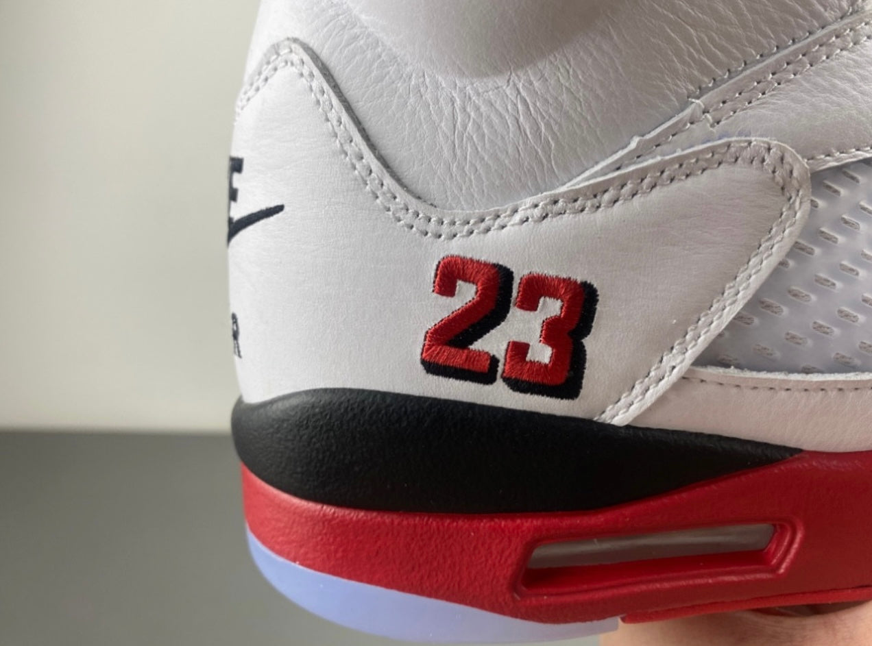 AJ 5 "Fire Red"